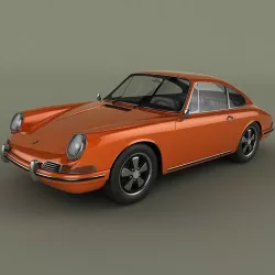 Porsche 911 901 3D model