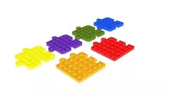 Puzzle Pop It Fidget Toys Set 3D model