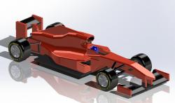 Red Bull F1 Miniature Stand #1 by The3Designer, Download free STL model