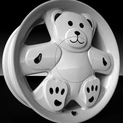 Ronal Teddy Bear 3D model
