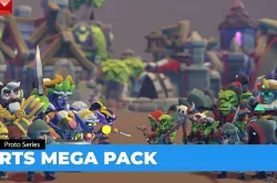 RTS Mega Pack - Proto Series Low-poly 3D model