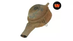 Rusty Air Filter Box Raw Scanned 3D model