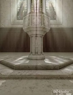 Sacrament Font  3D model