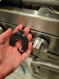 Samsung Gas Range Knob Bump Locks