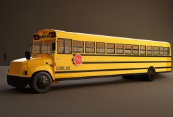 School Bus 3D model