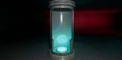 Sci Fi Human Capsule Low-poly 3D model