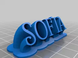 SCRITTA SOFIA