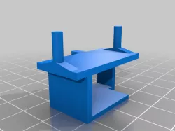 SCX24 Servo to winch mount
