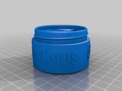 SD/Micro SD card container with USMC & EGA