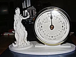 sea queen clock printed