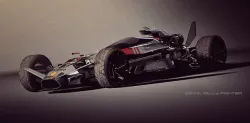 Senna Rally Fighter V12 Low-poly 3D model
