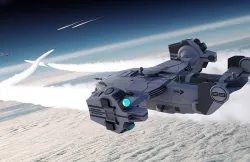 SF Sci-fi futuristic Dropship   3D model