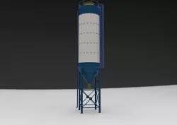 silo  silage 3D model