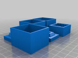 Single keycap mold box