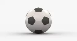 Soccer Ball Low-poly 3D model