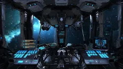 Spaceship Cockpit v5 3D model