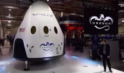 spacex dragon capsule 3D model