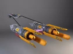 Star Wars Anakin pod racer 3D model