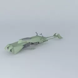 Star Wars  Speeder Bike 3D model