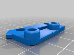 Stealth burner PCB mount for CW1