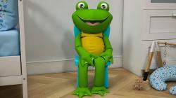 Stuffed Toy Frog 3D model