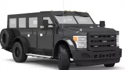 Tactical vehicle 3D model