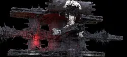 Thors Hammer Sci-Fi Cityscape 1 Kit bash 3D model