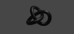 Torus knod 3D model
