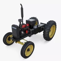 Tractor Chassis 3D model