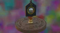 Trithemius Scrying Tablet Table of Practice Occult 3D model