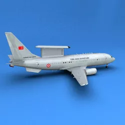 Turkey AWACS  3D model