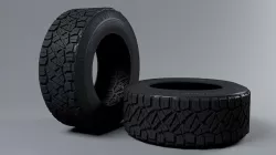 Tyre- Nitto Ridge Grappler- 3D Model 3D model