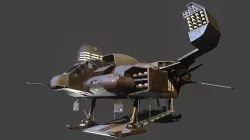 UD4 Cheyenne ALIENS 3D model