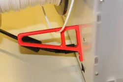 Ultimaker 2 Extended(+) compatible filament guide for big spools