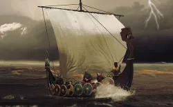 Viking Boat  3D model