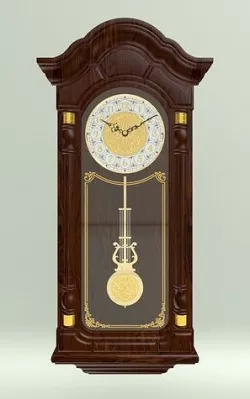 Wall clock pendulum 3D model