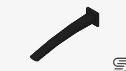Wall Spout - Luxury - Rapid - Basin - 280 Low-poly 3D model