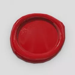 Wax Seal Low-poly 3D model