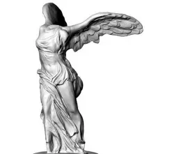 Winged victory of Samothrace 3D model