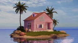 3D Kame House  - Blender Model  3D model