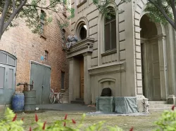 3dscans model scene  back alley 3D model