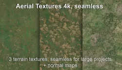 Aerial textures for large terrain 01 Texture