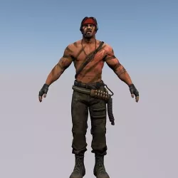 Agent from the game CSGO Cresswater Forgotten 3D model