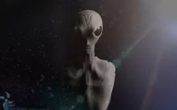 Alien Bust 3D model