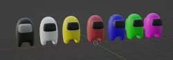 AMONG US 3D model