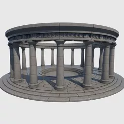 Ancient Altar 3D model
