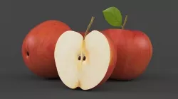 Apple Fruit 3D model