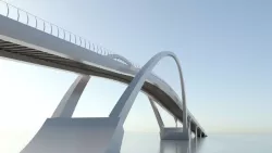 Arch Bridge 3D model 3D model