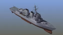Arleigh Burke Destroyer  3D model