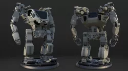 Avatar AMP suit - Mecha Exoskeleton 3D model